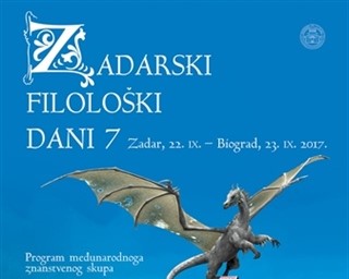 ZadarskiI filološki dani 7 (Zadar, 22. IX - Biograd, 23. IX 2017.)